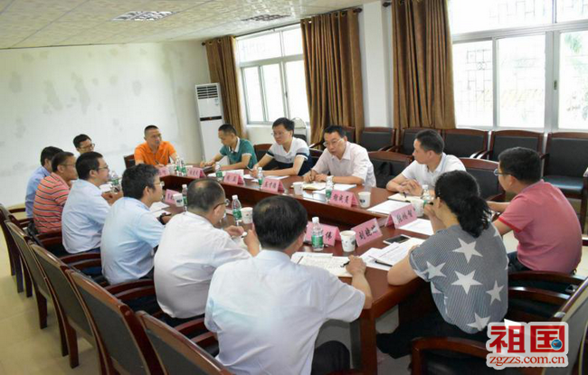 海南省委政法委副秘书长庄才德率第一督查组到我陵水督查