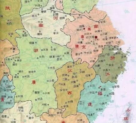 明南直隶地图图片